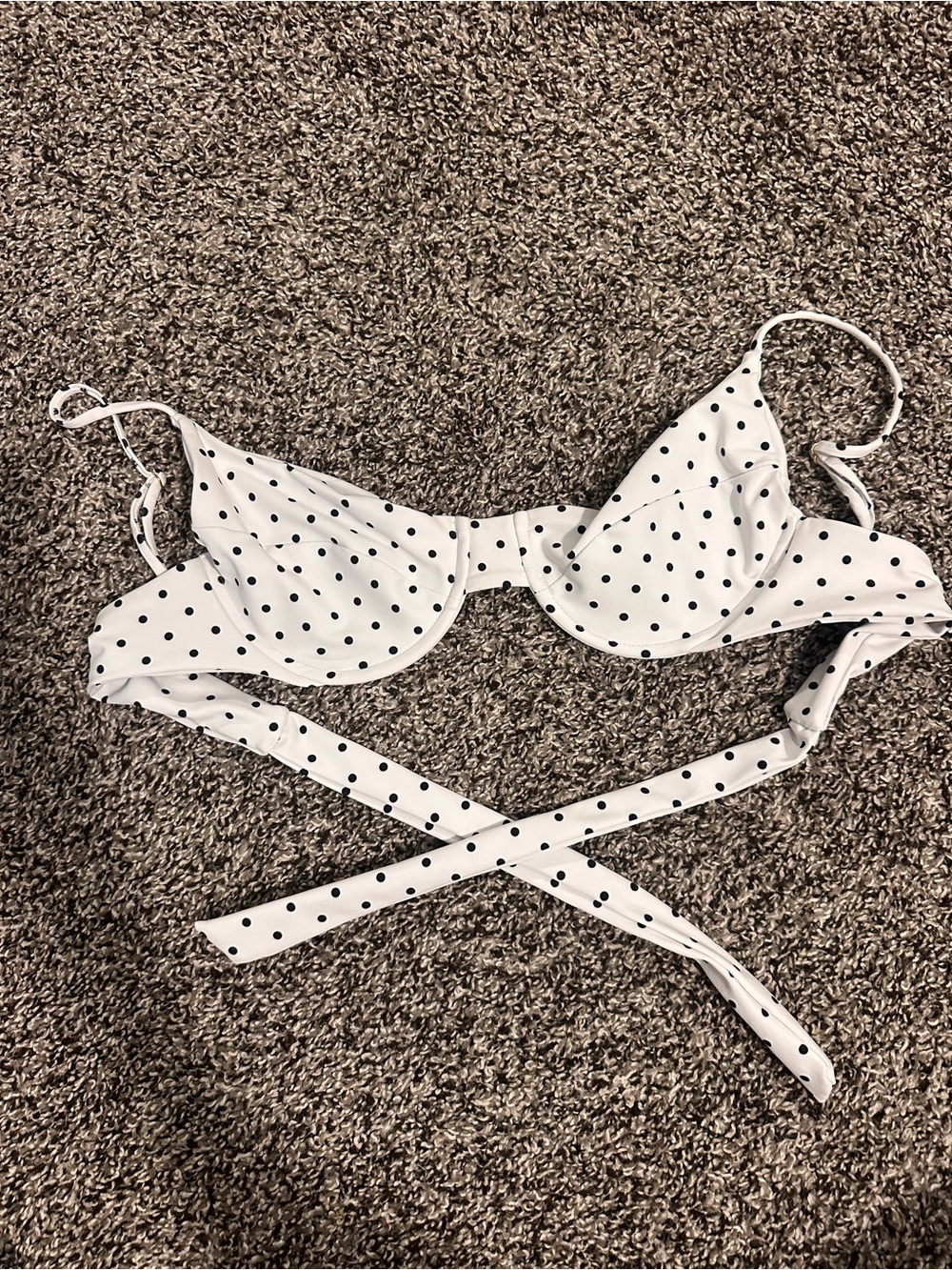 SKATIE Polka Dot Bikini Top